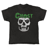 Ghost - Skull - Black Vintage T-shirt